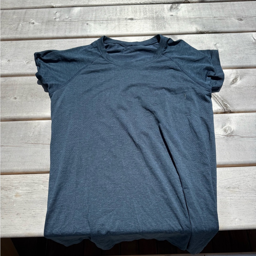 Lululemon Blue Swiftly Tech Short Sleeve Shirt